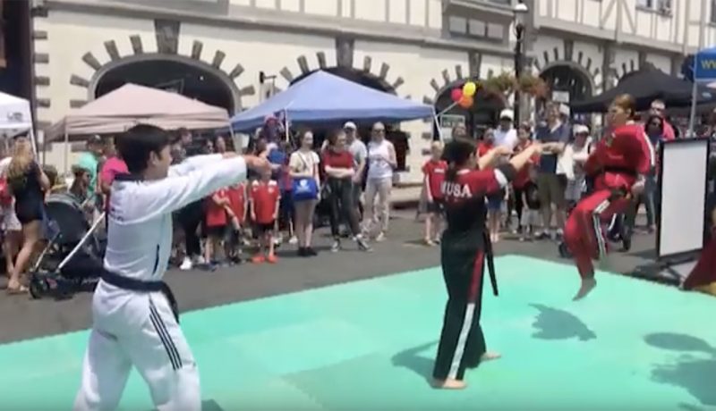 Taekwondo demo
