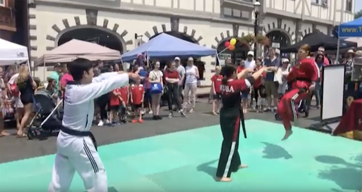 Taekwondo demo