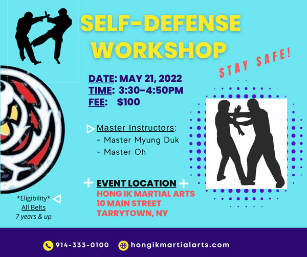 SELF DEFENSE WORKSHOP