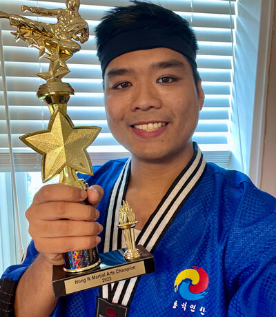 Hong Ik Martial Arts of Bronxville: 2023 July HIMA Champion - 21 seconds Front Snap Kicks