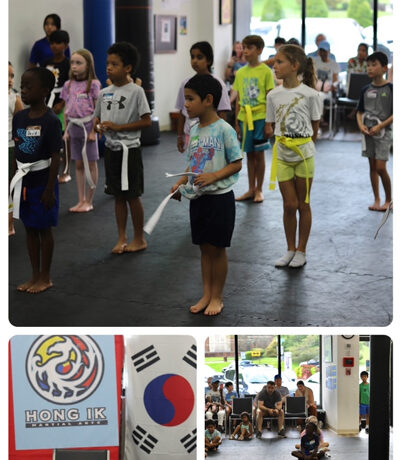 Hong Ik Martial Arts New Rochelle Challenge Camp Celebration