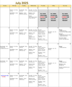 Schedule