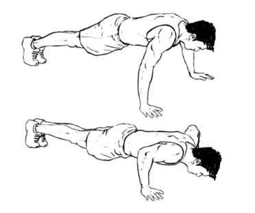 push ups