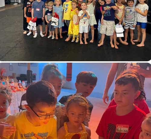 Freddy Browne is a newly promoted blue belt at Hong Ik Martial Arts of New Rochelle. On Saturday, August 29, 2026 he celebrated his 1st HIMA Birthday Party, turning 7 years old.