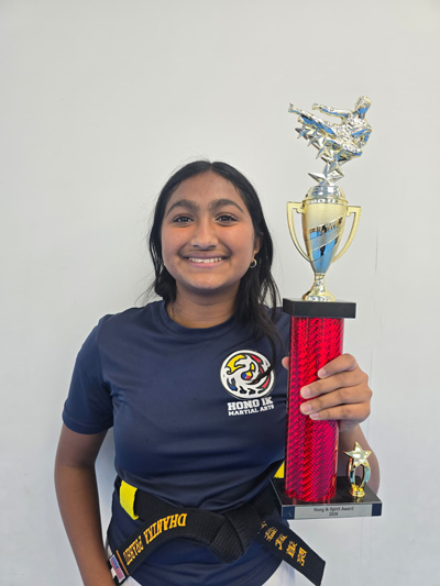 We are proud to announce that Dhanika Prabu is the winner of the Hong Ik Spirit Award Taegeuk and SaamTaegeuk Qigong in September 2026!